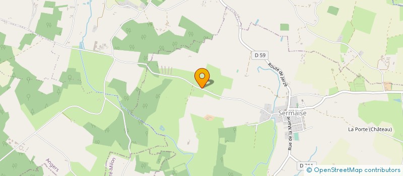 localisation de l'entreprise MADAME GABRIELLE NICOLAS  JARZE VILLAGES