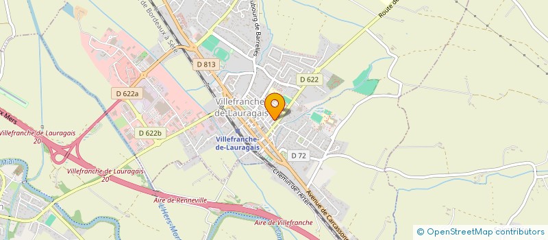 localisation de l'entreprise MADAME GABRIELLE NOIRAULT à VILLEFRANCHE-DE-LAURAGAIS