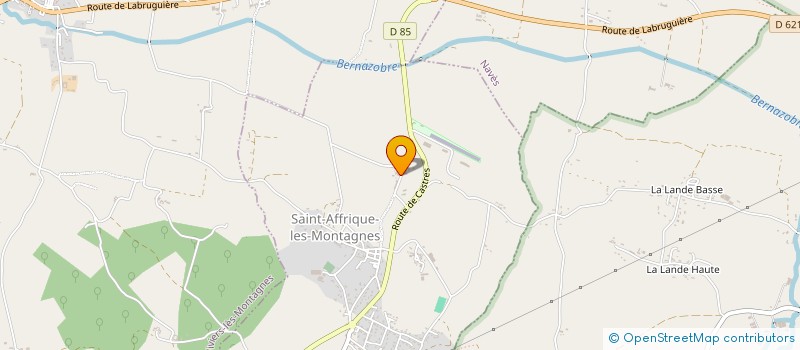 localisation de l'entreprise MADAME GABRIELLE OGER  ESCOUSSENS