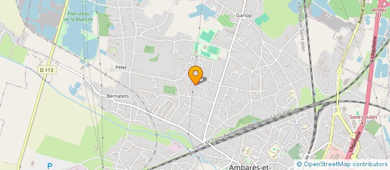 localisation de l'entreprise MADAME GABRIELLE PALMADE  AMBARES-ET-LAGRAVE