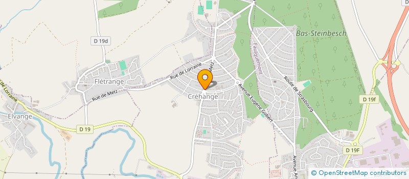 localisation de l'entreprise MADAME GABRIELLE PERSICO  CREHANGE