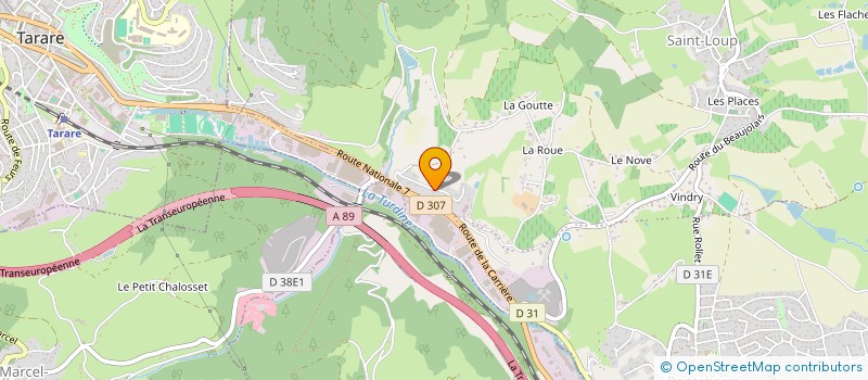 localisation de l'entreprise MADAME GABRIELLE PICHAT  VINDRY-SUR-TURDINE