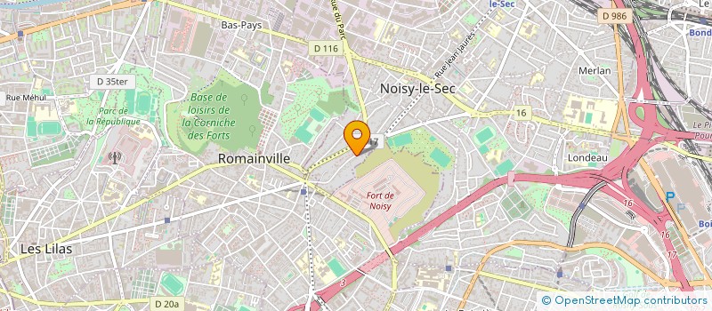 localisation de l'entreprise MADAME GABRIELLE PIROTTE à NOISY-LE-SEC