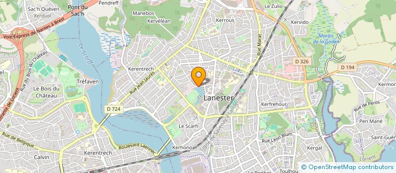 localisation de l'entreprise MADAME GABRIELLE PLUAL  SERENT