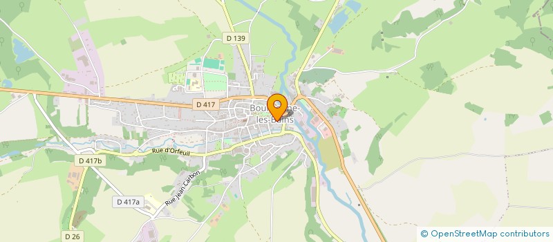 localisation de l'entreprise MADAME GABRIELLE POMMIER à BOURBONNE-LES-BAINS