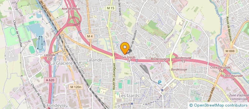 localisation de l'entreprise MADAME GABRIELLE POZAS à TOULOUSE