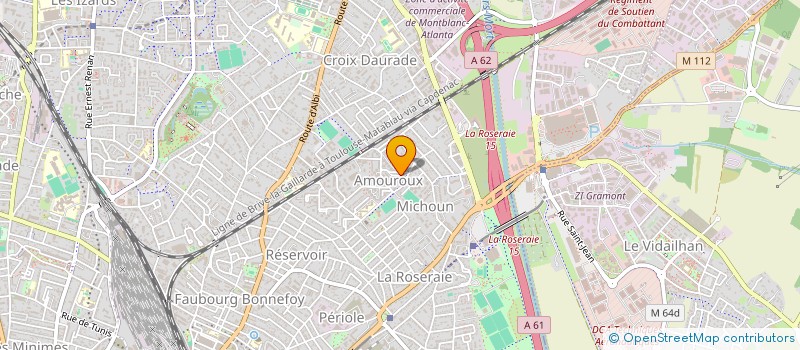 localisation de l'entreprise MADAME GABRIELLE PRIOLO à TOULOUSE