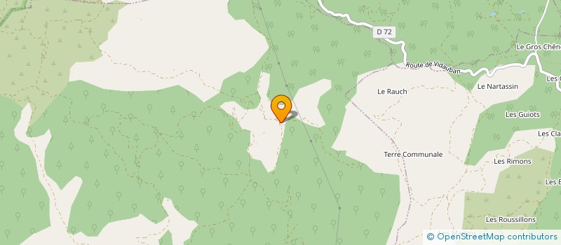 localisation de l'entreprise MADAME GABRIELLE PROMPT à LA GARDE-FREINET