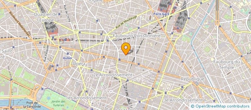 localisation de l'entreprise MADAME GABRIELLE RASTEL  PARIS