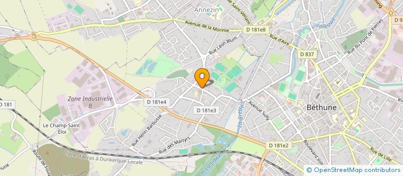 localisation de l'entreprise MADAME GABRIELLE RENUY à ANNEZIN