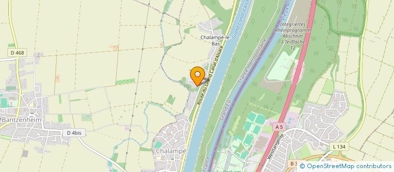 localisation de l'entreprise MADAME GABRIELLE SCHONFLIESS  CHALAMPE