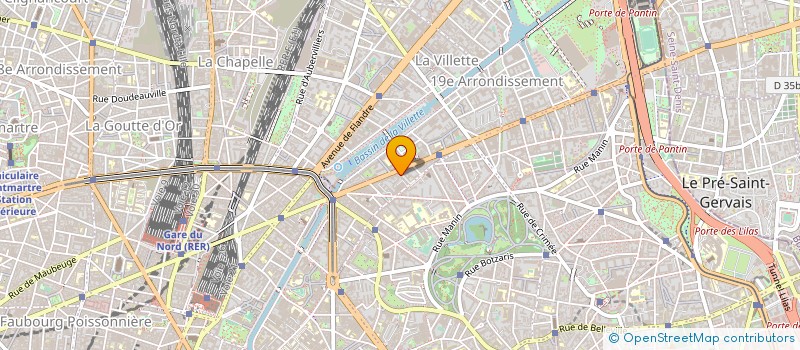 localisation de l'entreprise MADAME GABRIELLE SMITH  PARIS