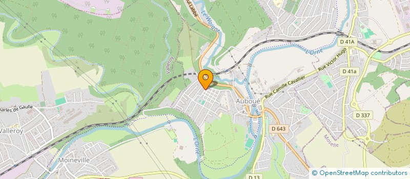 localisation de l'entreprise MADAME GABRIELLE TALO  AUBOUE