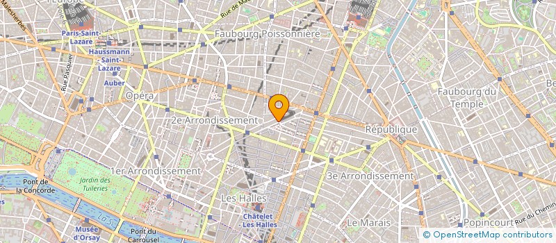 localisation de l'entreprise MADAME GABRIELLE TODD  PARIS