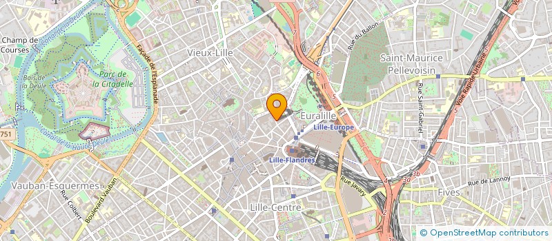 localisation de l'entreprise MADAME GABRIELLE VERCOUTRE  LILLE