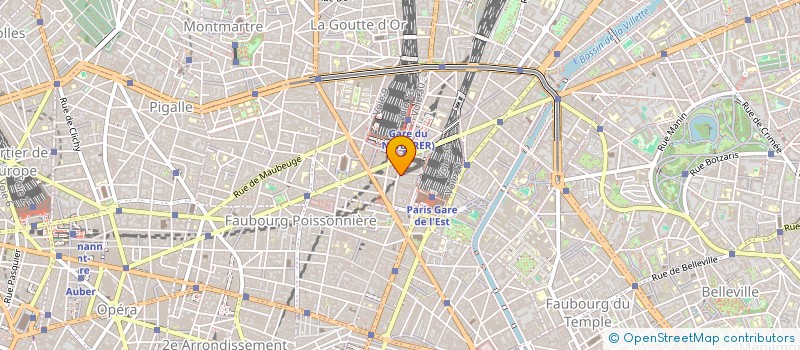 localisation de l'entreprise MADAME GABRIELLE VIGNEAULT GENDRON  PARIS