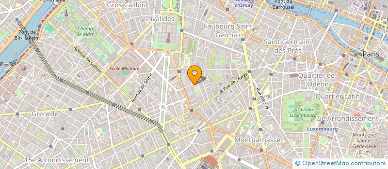 localisation de l'entreprise MADAME GABRIELLE WEBER à PARIS