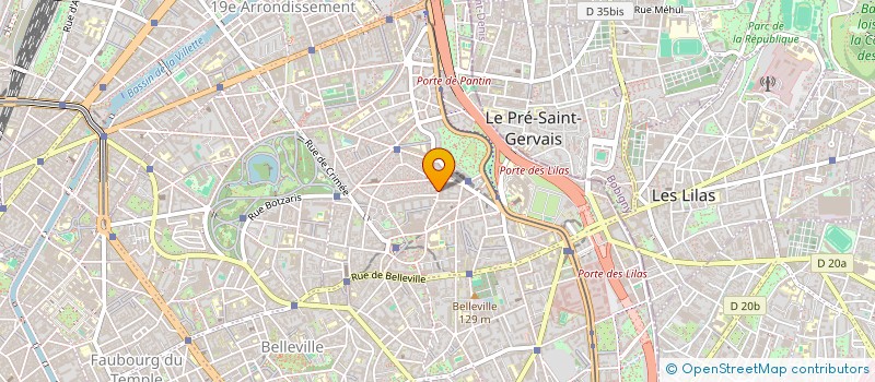 localisation de l'entreprise MADAME GABRIELLE ZANAROLI  PARIS