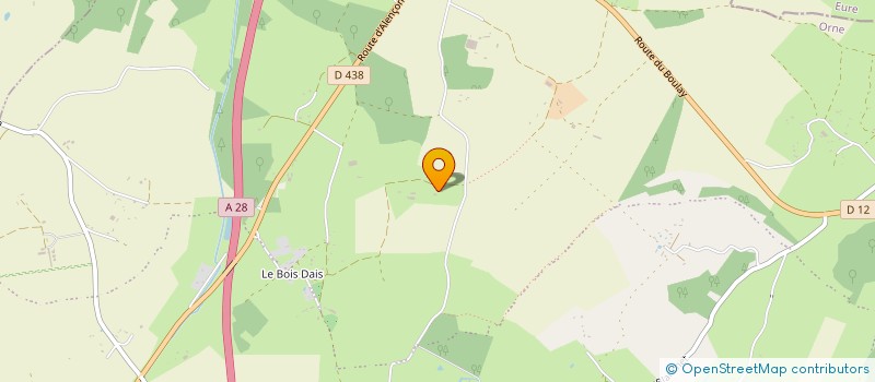 localisation de l'entreprise MADAME GABY WEGMANN  LA FERTE-EN-OUCHE