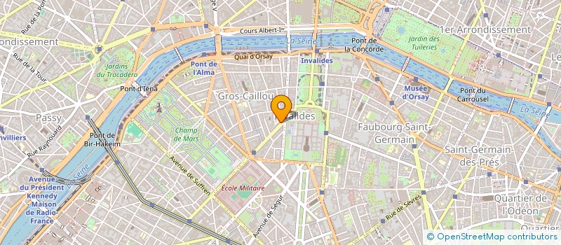 localisation de l'entreprise MADAME GAEL CADIOU  PARIS