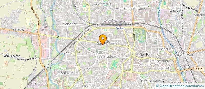 localisation de l'entreprise MADAME GAEL CIRENDINI  TARBES