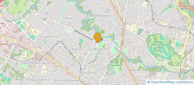 localisation de l'entreprise MADAME GAEL ENEE à ORVAULT