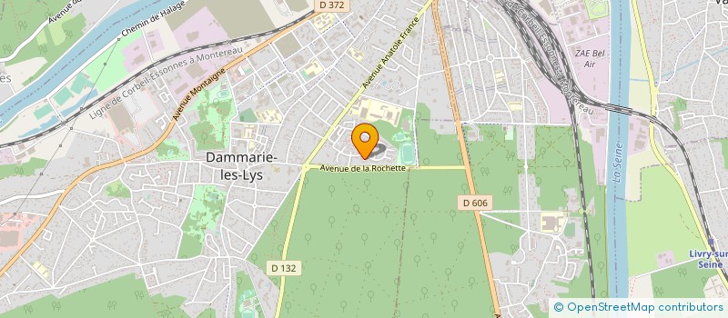 localisation de l'entreprise MADAME GAEL GUERET à DAMMARIE-LES-LYS