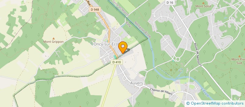 localisation de l'entreprise MADAME GAEL LE PALUD  ONCY-SUR-ECOLE