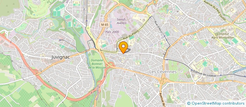 localisation de l'entreprise MADAME GAEL LEMEUNIER à MONTPELLIER