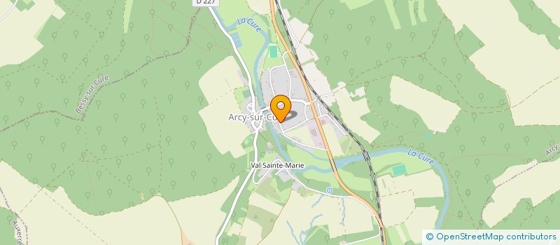 localisation de l'entreprise MADAME GAEL ROBERTSON  ARCY-SUR-CURE