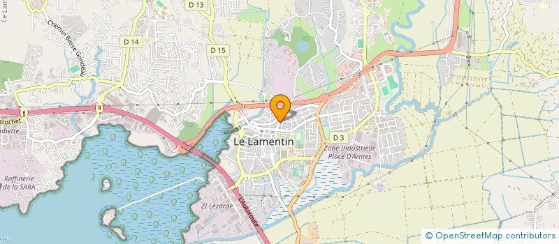 localisation de l'entreprise MADAME GAELANN LOUIS JOSEPH à LE LAMENTIN