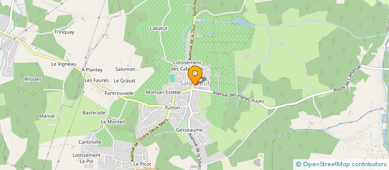 localisation de l'entreprise MADAME GAELANNE RAILLAT  SALLEBUF