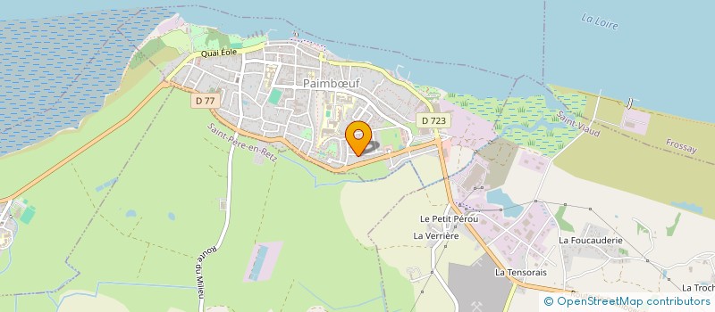 localisation de l'entreprise MADAME GAELE DONET  PAIMBUF