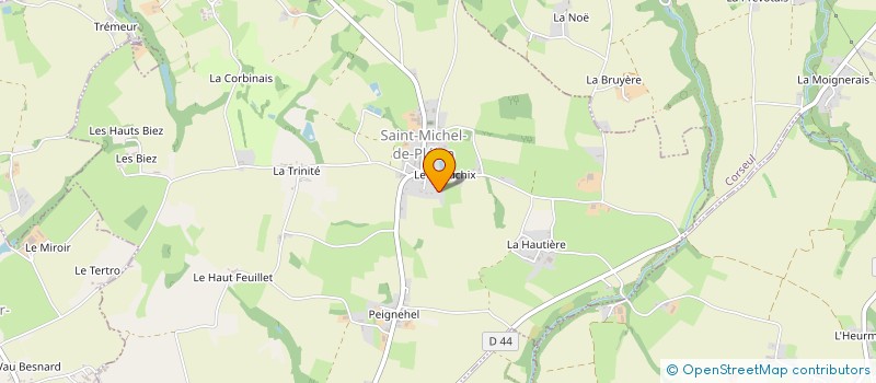 localisation de l'entreprise MADAME GAELLA HOREL  SAINT-MICHEL-DE-PLELAN