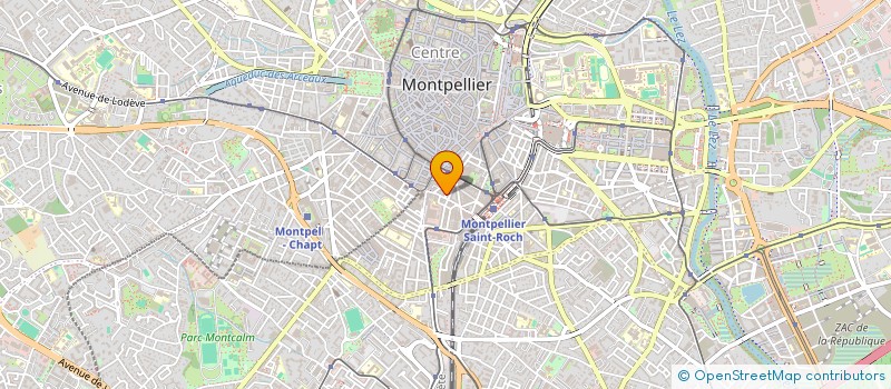 localisation de l'entreprise MADAME GAELLE ALARY-CANITROT à MONTPELLIER