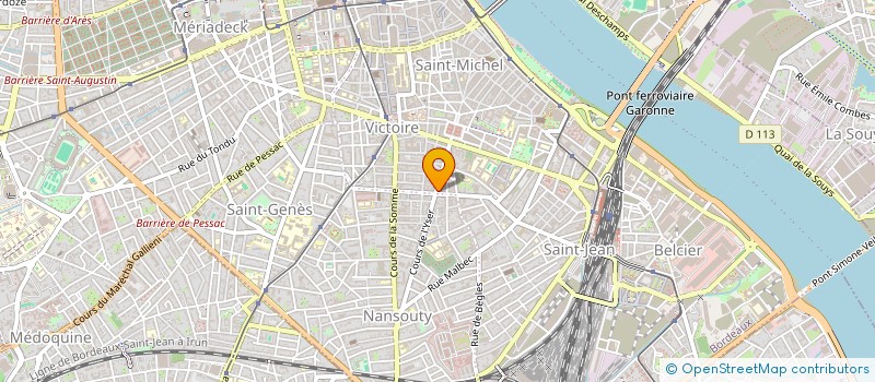 localisation de l'entreprise MADAME GAELLE ANTUNES CARDOSO  BORDEAUX