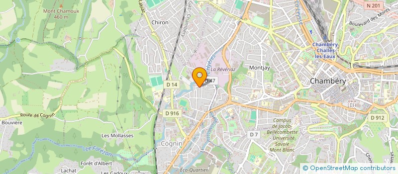 localisation de l'entreprise MADAME GAELLE ARCHETTI  COGNIN