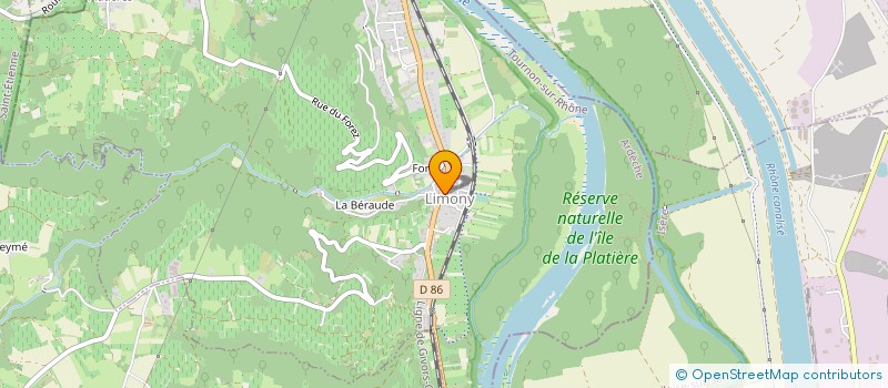 localisation de l'entreprise MADAME GAELLE ARGOUD  LIMONY