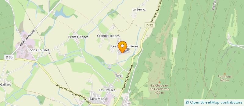 localisation de l'entreprise MADAME GAELLE ARRIEUS à VAL-REVERMONT