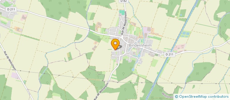 localisation de l'entreprise MADAME GAELLE AUBERTIN  BINDERNHEIM