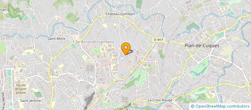 localisation de l'entreprise MADAME GAELLE BACQUET à MARSEILLE