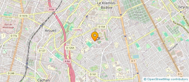 localisation de l'entreprise MADAME GAELLE BARA à LE KREMLIN-BICETRE