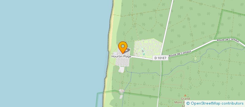 localisation de l'entreprise MADAME GAELLE BARBINI  HOURTIN