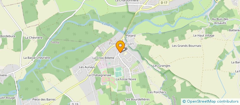 localisation de l'entreprise MADAME GAELLE BARILLER  PONT-DE-RUAN