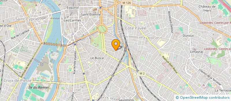 localisation de l'entreprise MADAME GAELLE BARRIA à TOULOUSE