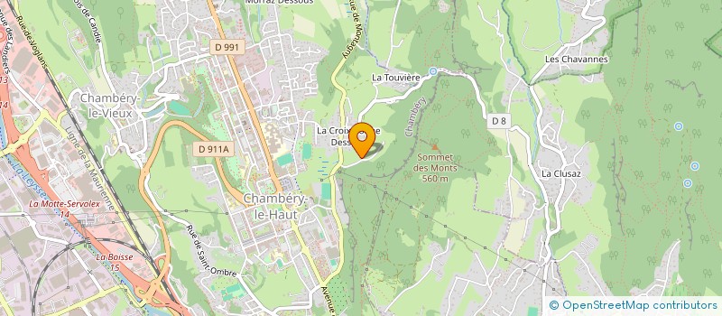 localisation de l'entreprise MADAME GAELLE BEASLAY  CHAMBERY