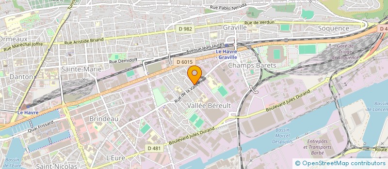 localisation de l'entreprise MADAME GAELLE BEAUMONT à LE HAVRE