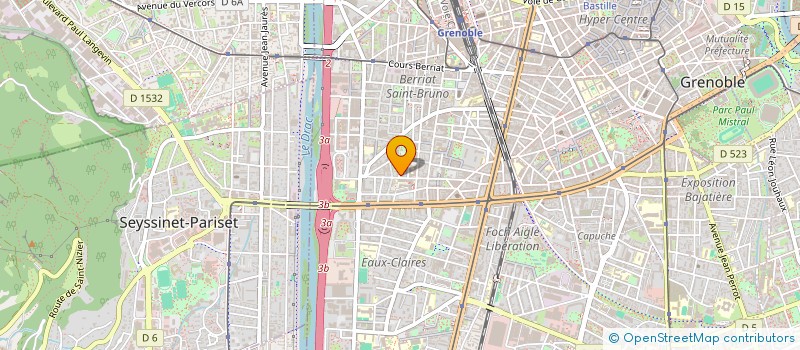 localisation de l'entreprise MADAME GAELLE BELAID  GRENOBLE