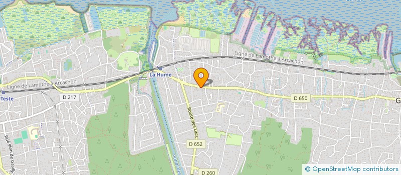 localisation de l'entreprise MADAME GAELLE BENECH  GUJAN-MESTRAS