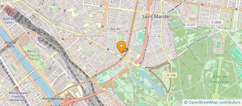 localisation de l'entreprise MADAME GAELLE BENET  PARIS